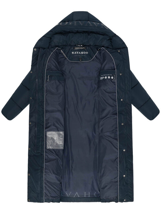 Navahoo Navahoo Kurtka zimowa Eisblick Niebieski Regular Fit