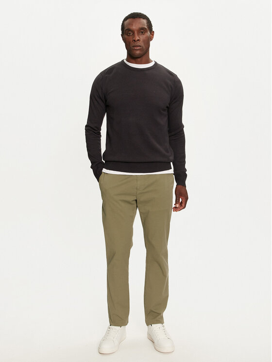 Brave Soul Brave Soul Sweter MK-230PARSEC2 Granatowy Regular Fit