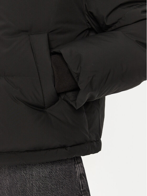 Miss Sixty Miss Sixty Пухено яке 6L3YJ7891000 Черен Regular Fit