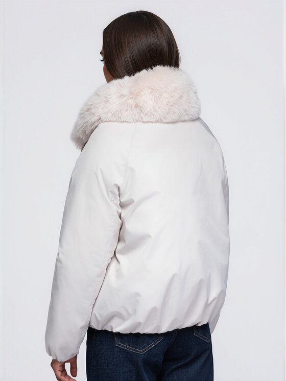 Ombre Ombre Bunda pro přechodné období OW-JT-E0010 Béžová Relaxed Fit