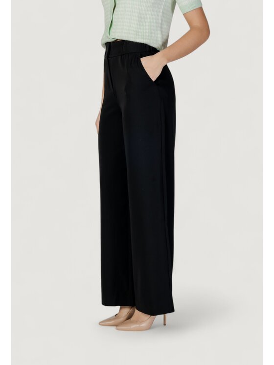 Morgan De Toi Morgan De Toi Pantaloni palazzo 242-PBIRD Nero Palazzo Fit