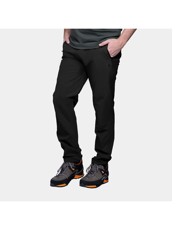 Alpinus Alpinus Spodnie outdoor Vitorog Czarny Regular Fit