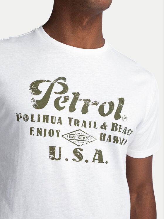 Petrol Industries Petrol Industries T-Shirt M-1040-TSR600 Λευκό Regular Fit