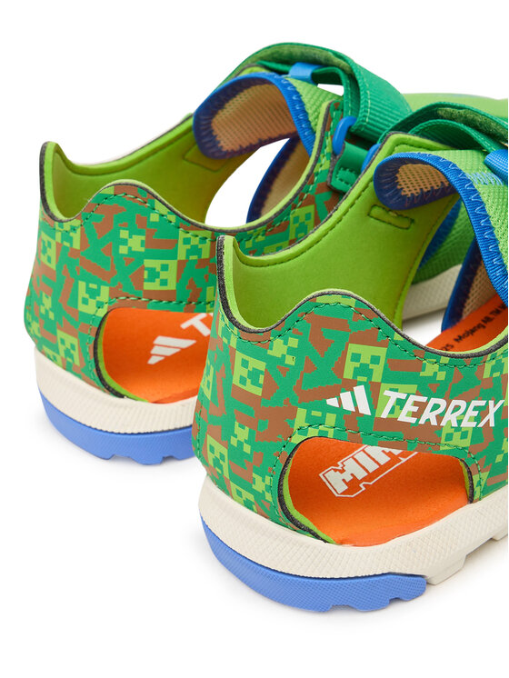 adidas adidas Sandales Minecraft Terrex Captain Toey 2.0 Sandals JR1316 Zaļš
