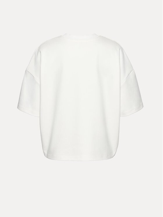 La Mania La Mania Tričko RODNEY Écru Basic Fit
