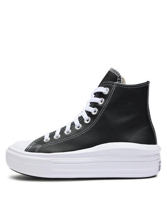 Converse noir simili discount cuir