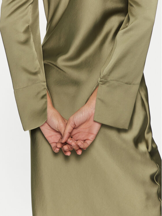 Imperial Imperial Sukienka koktajlowa AFGSIBA Zielony Regular Fit