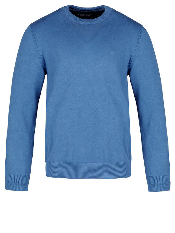 Cross Jeans Cross Jeans Sweter 34228-005 Niebieski Regular Fit