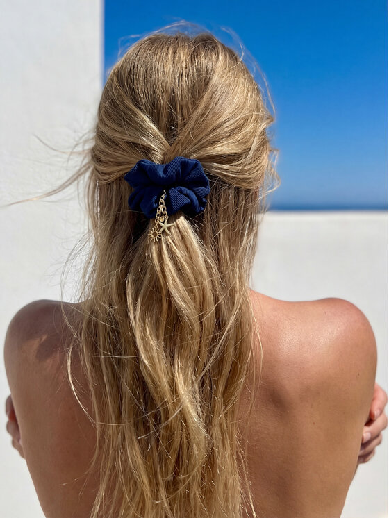 Feba Feba Elastico per capelli ZESTAW ZG03 Blu scuro