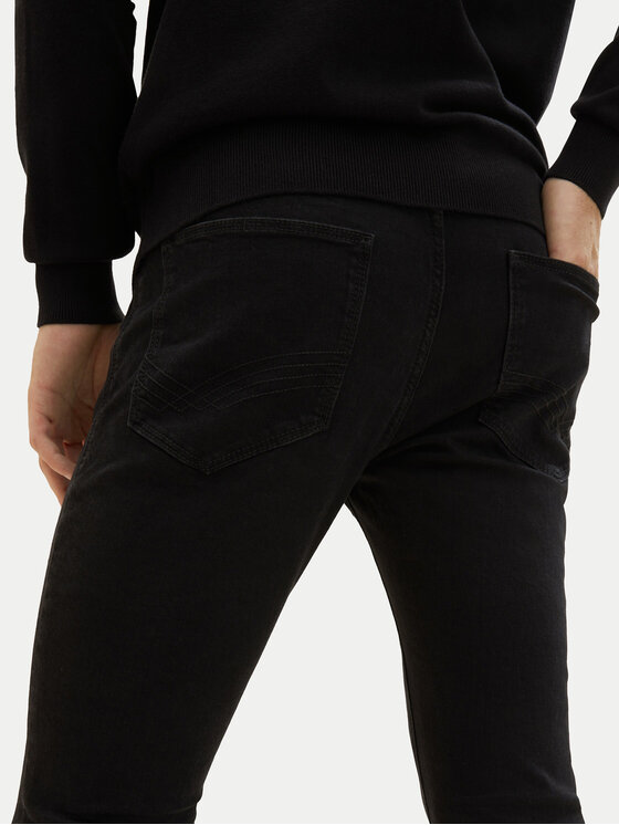 Tom Tailor Tom Tailor Jeansy Troy 1021160 Czarny Slim Fit