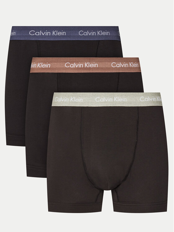 Calvin Klein Underwear Komplet 3 par bokserek 0000U2662G Czarny