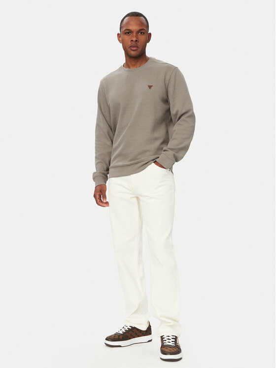 Guess Guess Pullover M6YQ24 K4245 Grau Regular Fit