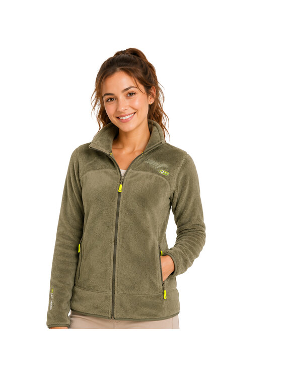 Geographical Norway Geographical Norway Polar WZ4071F/GN-OLIVE Zielony Fitted Fit