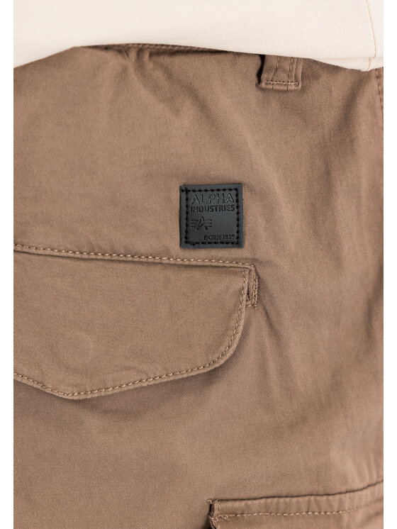 Alpha Industries Alpha Industries Spodnie cargo Airman Pant Brązowy Lyon Tapered Fit