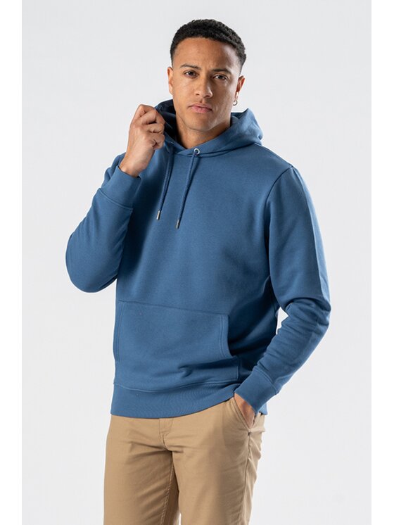 TeeShoppen TeeShoppen Bluza 'Basic Collection' Niebieski Regular Fit