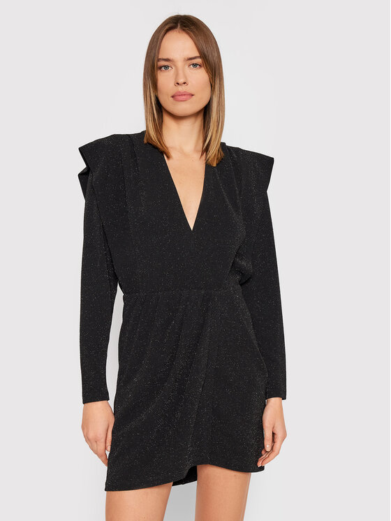 IRO IRO Coctailkleid Nahilda AP545 Schwarz Regular Fit