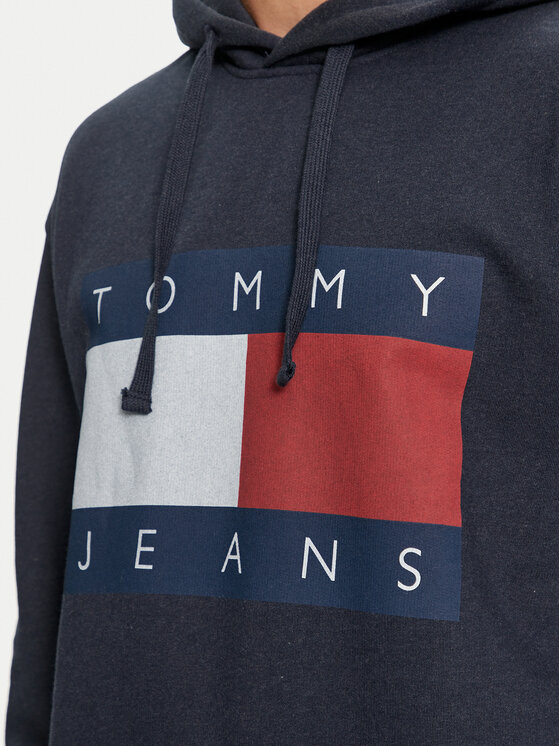 Tommy Jeans Tommy Jeans Bluza DM0DM20591 Granatowy Relaxed Fit