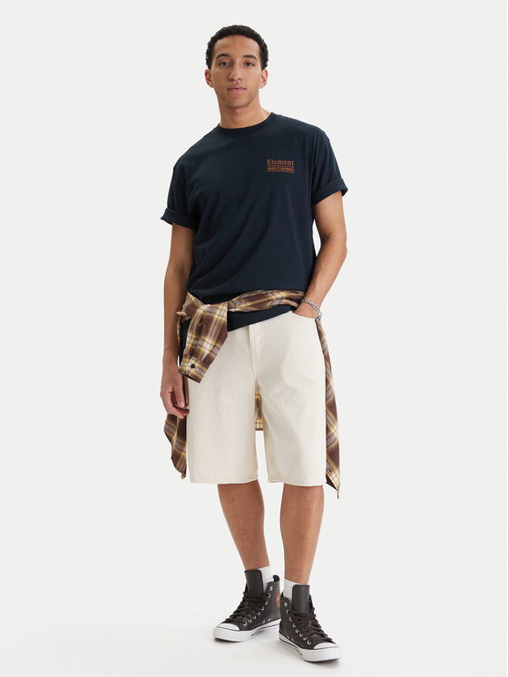 Element Element T-shirt Anyways ELYZT00568 Tamnoplava Relaxed Fit