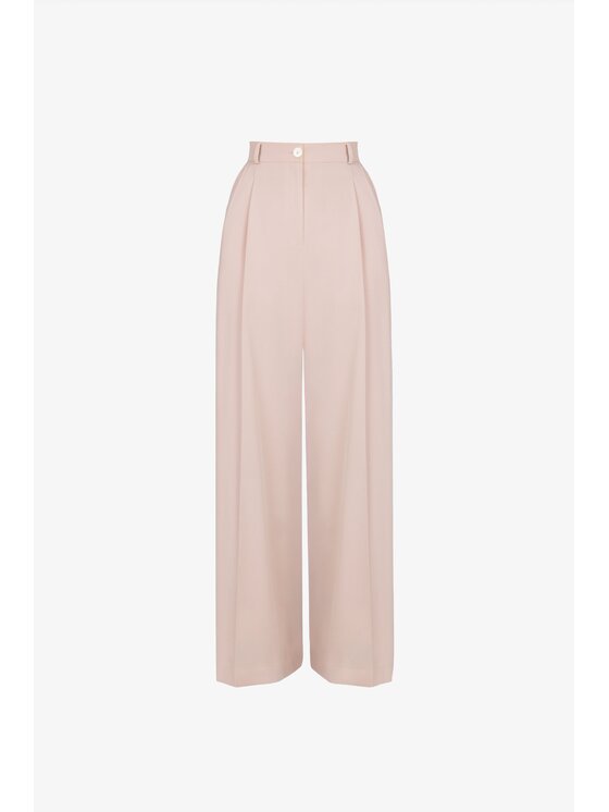 LE POSSÉ LE POSSÉ Pantalone da abito SGZWS Rosa chiaro Regular Fit