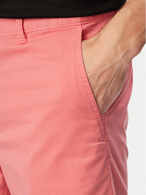 BOSS BOSS Stoffshorts 50536723 Hellrot Slim Fit