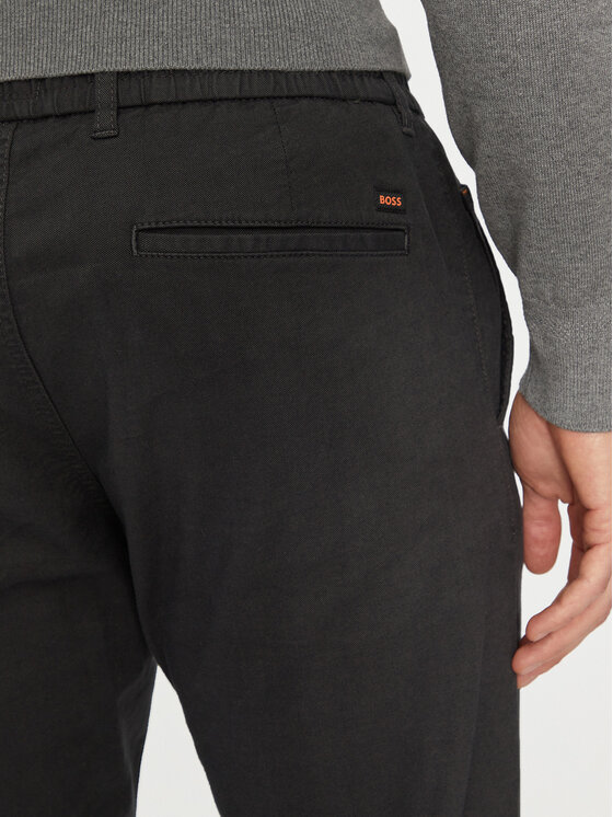 BOSS Boss Chino 50523146 Crna Slim Fit