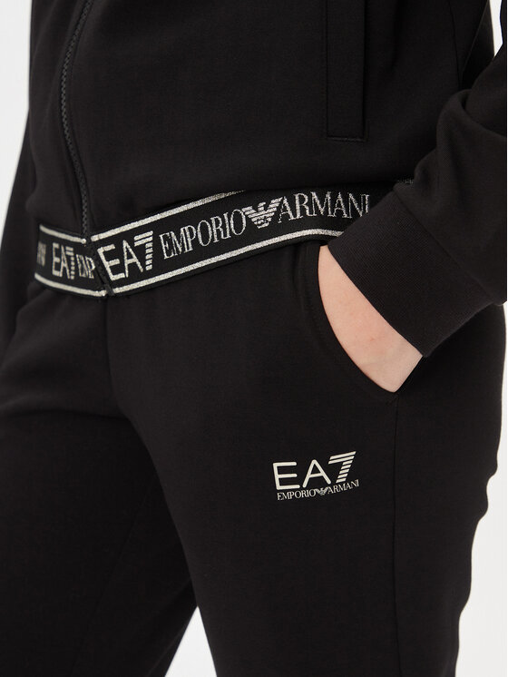 EA7 Emporio Armani EA7 Emporio Armani Melegítő 6RTV56 TJKWZ 1200 Fekete Regular Fit