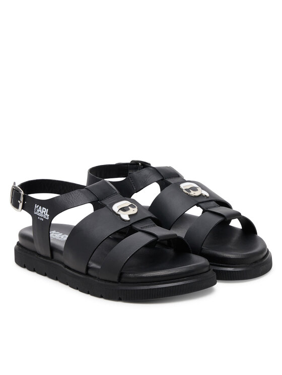 Karl Lagerfeld Kids Karl Lagerfeld Kids Sandały Z30372 S Czarny