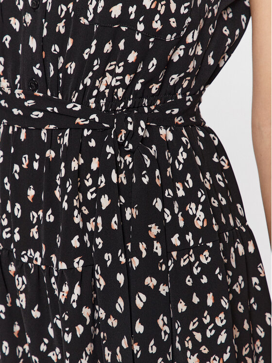 DKNY DKNY Rochie de zi DD3E2039 Negru Regular Fit