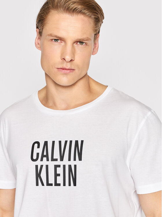 T-shirt KM0KM00750 Bianco Relaxed Fit