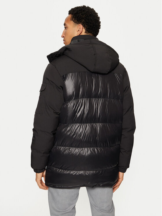 Brave Soul Brave Soul Зимно яке MJK-COURTS Черен Regular Fit