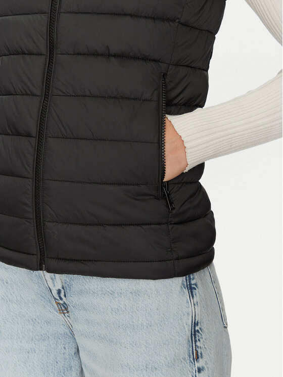 Guess Jeans Guess Jeans Sportovní vesta W5RN55 WHAB2 Černá Regular Fit