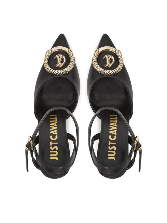 Just Cavalli Just Cavalli Kõrgete kontsadega 78RA3S12 ZP273 Must