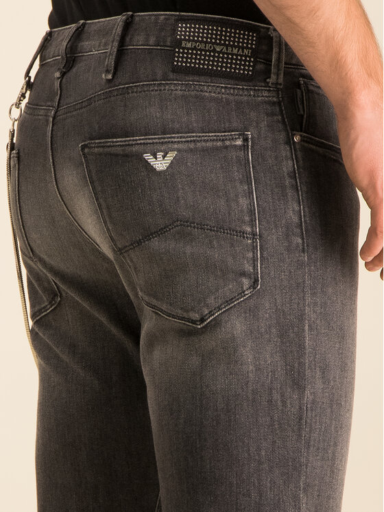 Emporio Armani Jean 6G1J06 1D6UZ 0005 Gris Slim Fit Modivo