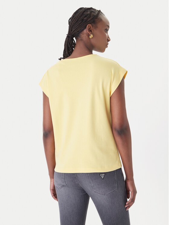 Marciano Guess Marciano Guess T-särk G6GI04 K3505 Kollane Regular Fit