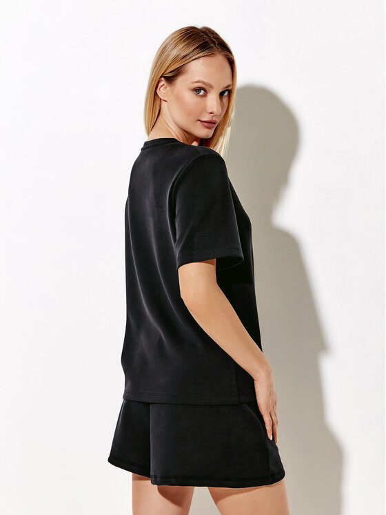 T-shirt Monaco Nero Regular Fit