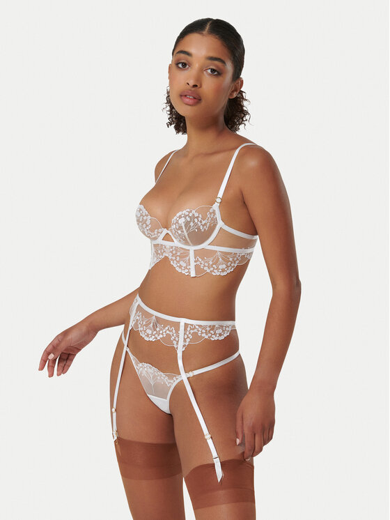 Bluebella Bluebella Колан за жартиери Marisa 42221 Бял