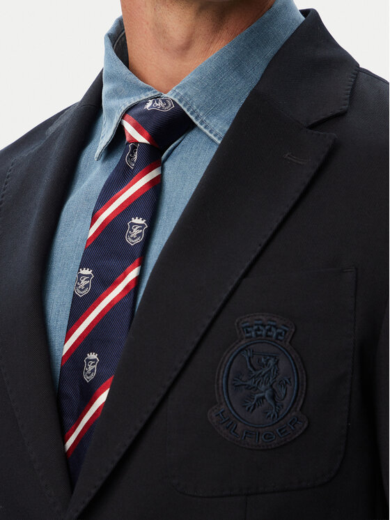 Tommy Hilfiger Tommy Hilfiger Nyakkendő MW0MW43987 Sötétkék