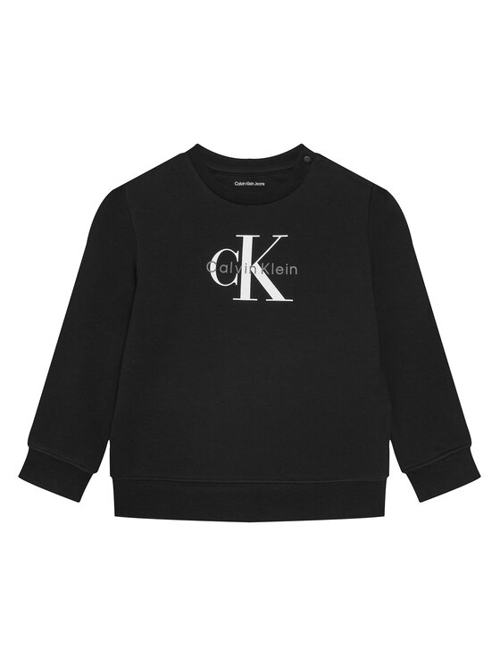 Calvin Klein Jeans Calvin Klein Jeans Set majica dugih rukava, majica i hlače Monogram IN0IN00336 Crna Regular Fit