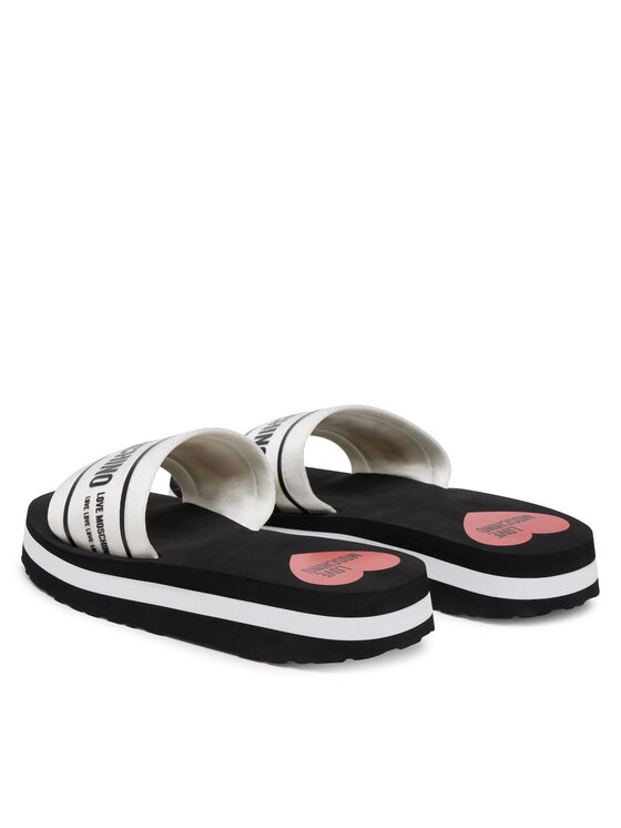 LOVE MOSCHINO LOVE MOSCHINO Nazouváky JA28334G0MIX6100 Bílá