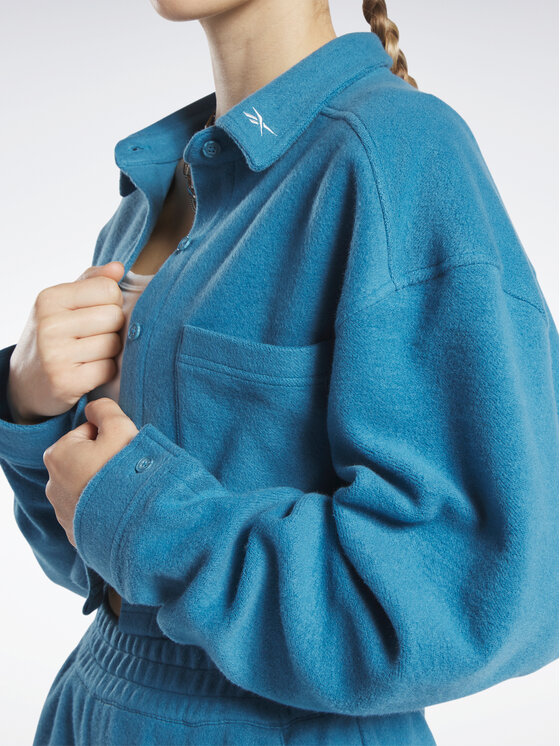 Reebok Reebok Світшот Reebok Classics Reverse Fleece Layer HS0389 Голубий