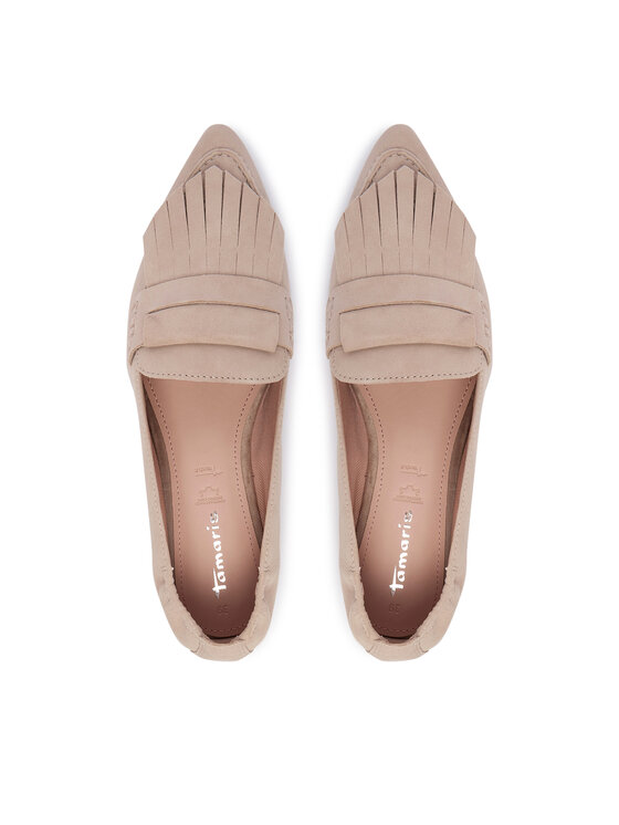 Tamaris Tamaris Loafersy 1-24238-46 Béžová