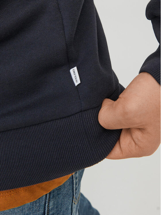Jack&Jones Jack&Jones Pulóver Logo 12233597 Sötétkék Standard Fit