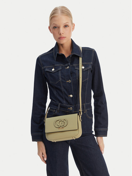 Guess Guess Geantă Isola HWBG99 05210 Verde