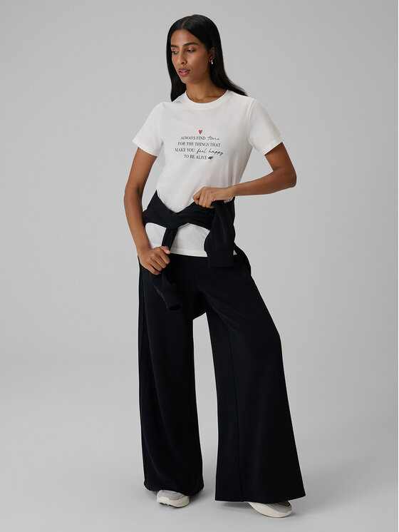 4F 4F T-Shirt SELF LOVE Biały Regular Fit