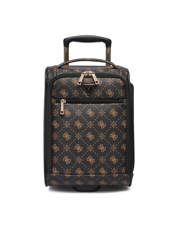 Guess Guess Самолетен куфар за ръчен багаж TWGP98 90971 Кафяв