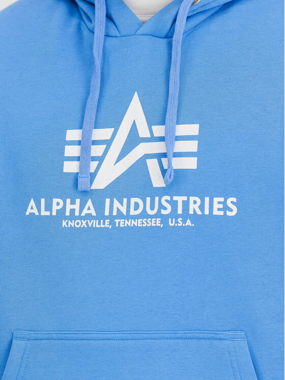 Alpha Industries Alpha Industries Bluza AI.178312-737 Niebieski Basic Fit