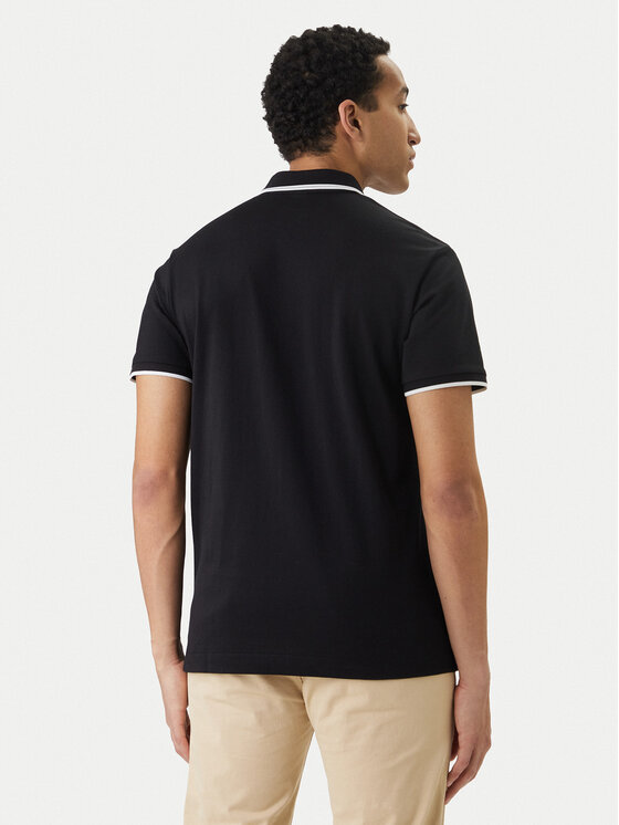 Jack & Jones Jack & Jones Polokošeľa Fusion 12289953 Čierna Regular Fit