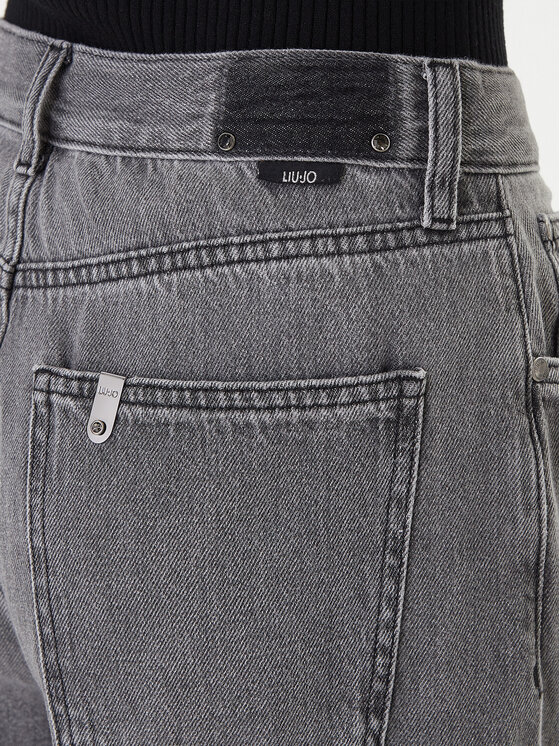 Liu Jo Liu Jo Jeansy UF5284 DS048 Szary Baggy Fit