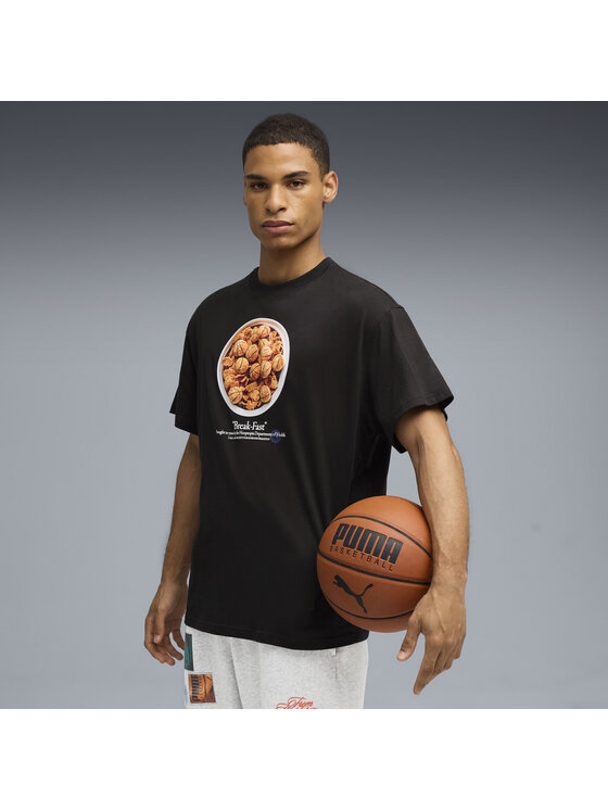 Puma Puma T-Shirt 632881 Czarny Regular Fit