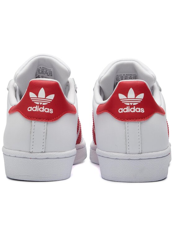 adidas Chaussures Superstar J CG6609 Blanc Modivo
